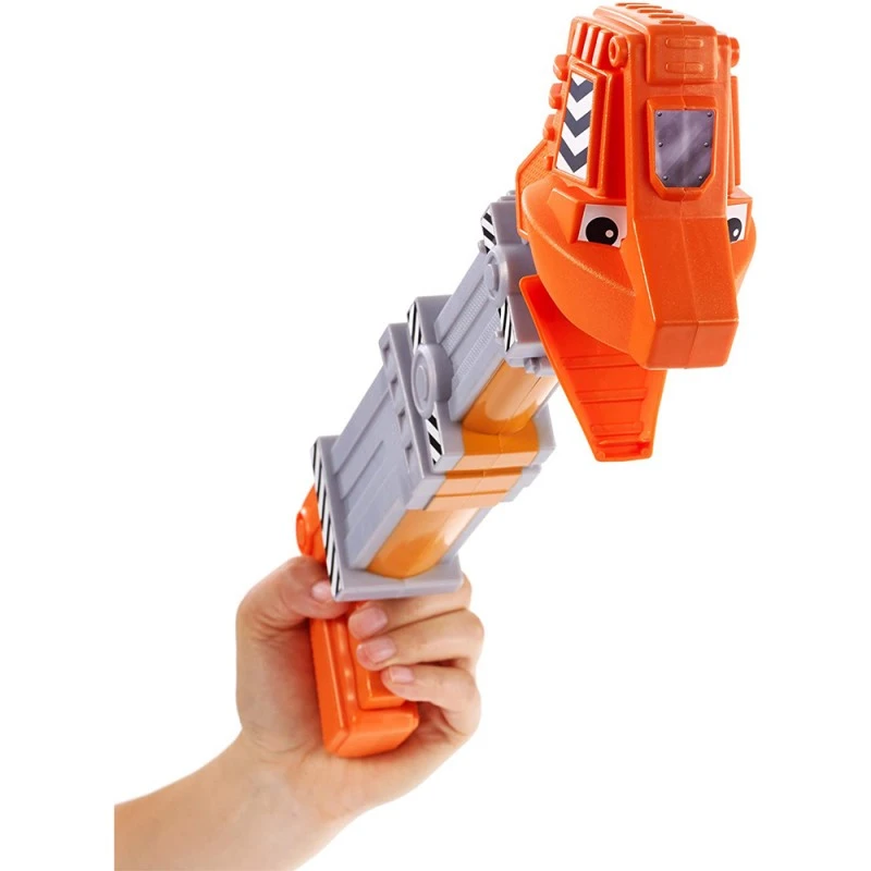 Детска играчка Mattel Dino Trux 1327694 3-20, Щипка, Оранжев/Сив, 45 см